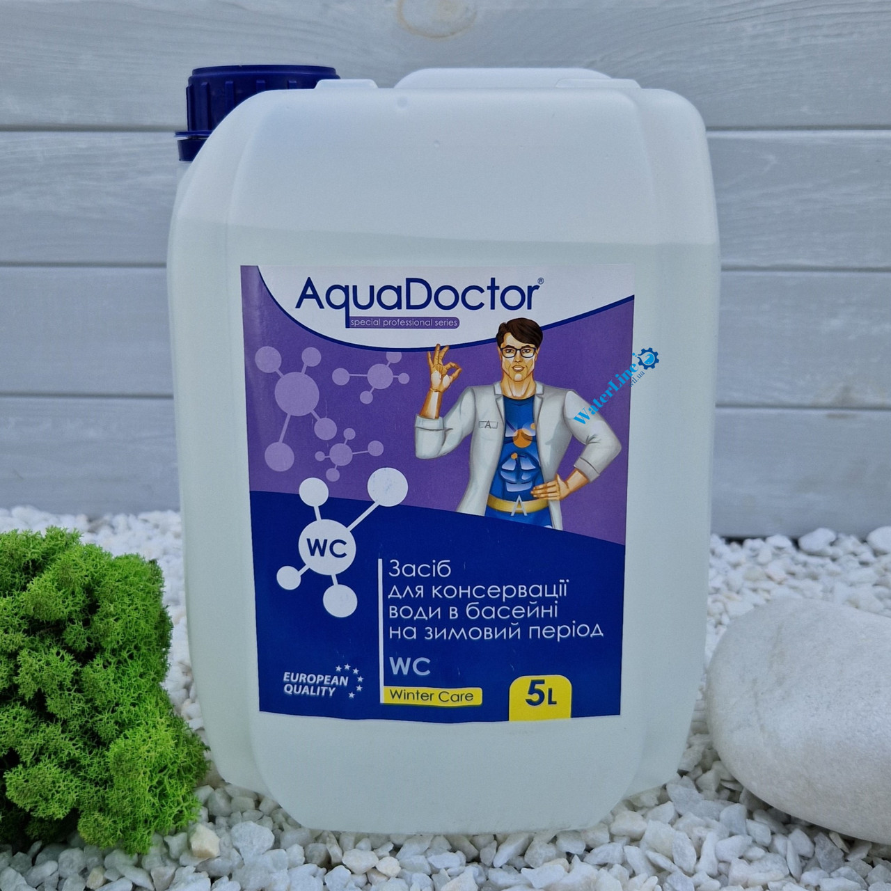 Зимова хімія для басейнів | Засіб для консервації Aquadoctor Winter Care 5 л | Зимівка Аквадоктор