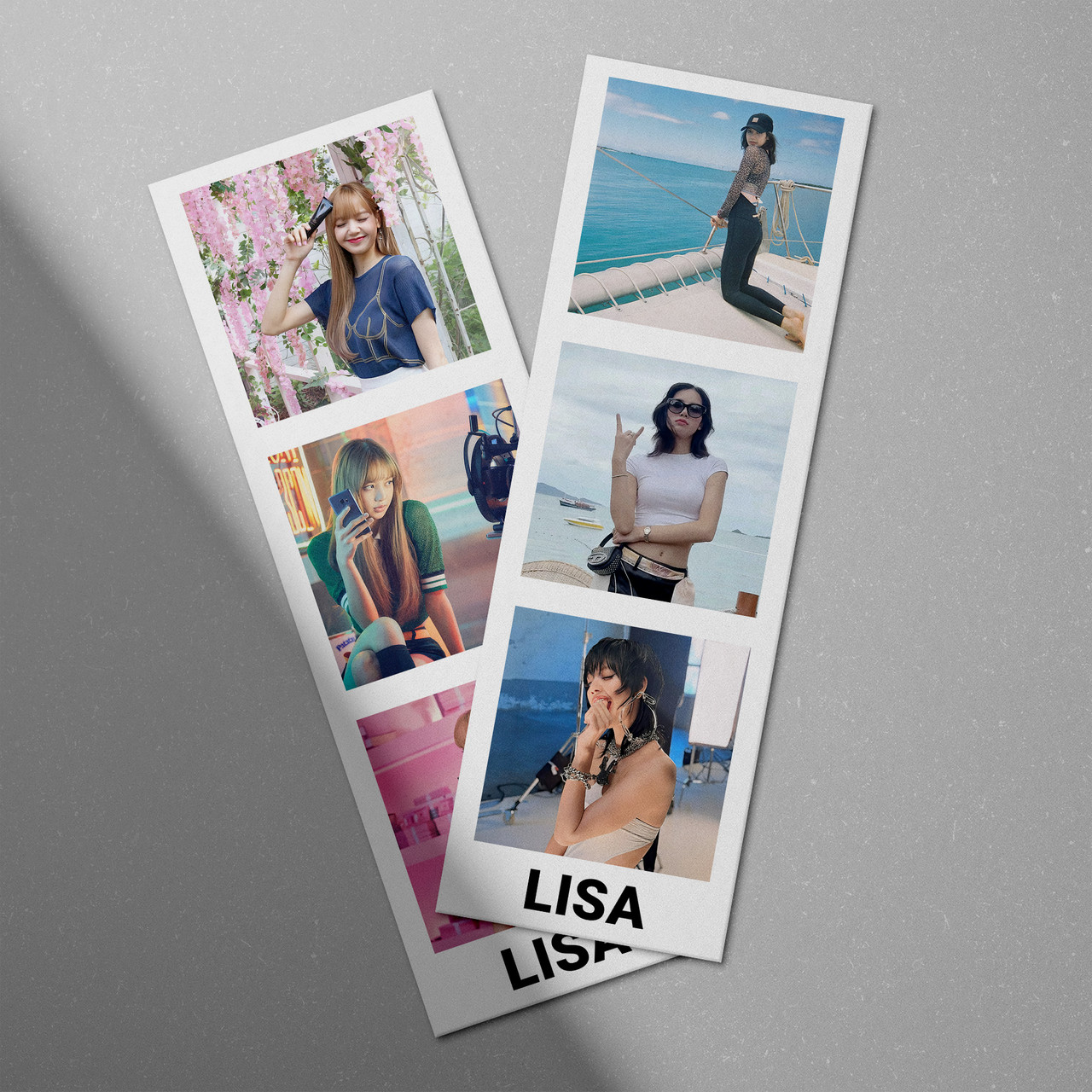 Набір фотостріпів Black Pink Lisa №2 8 штук