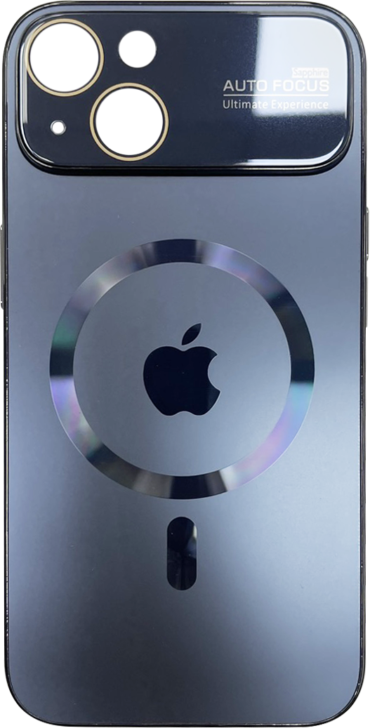 Накладка iPhone 14 graphite black Sapphire Glass AF MagSafe