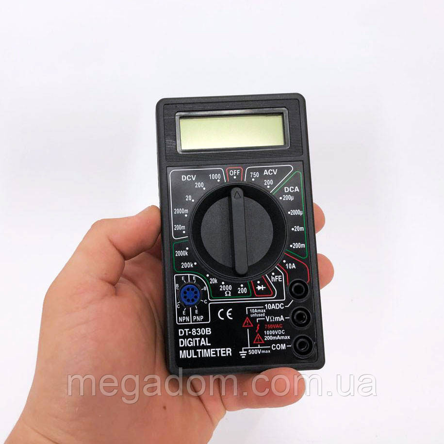Мультиметри для роботи Digital DT-830B, Тестер напруги цифровий, Мультиметр VF-999 цифрового типу