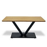 Садовий стіл "Sirius V" Металевий (120*80 см)  - Mix-Line, фото 6