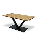 Садовий стіл "Sirius V" Металевий (120*80 см)  - Mix-Line, фото 9