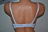 Бюстгальтер Han гладка чашка D Білий, фото 3