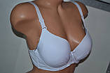 Бюстгальтер Han гладка чашка D Білий, фото 2