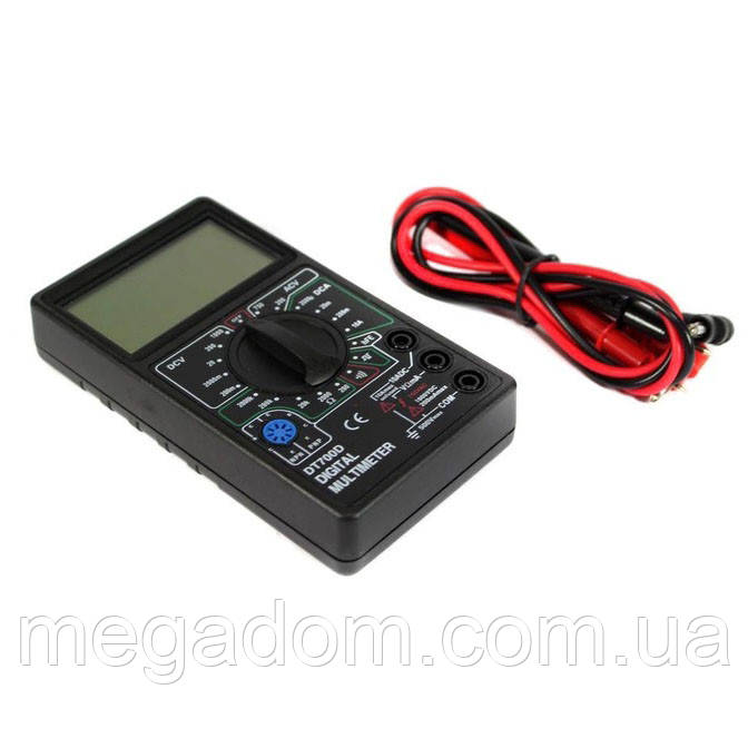 Мультиметри вимірювальні Digital Tech DT700D, Мультиметр побутовий, Мультиметр JG-615 для автомобіля
