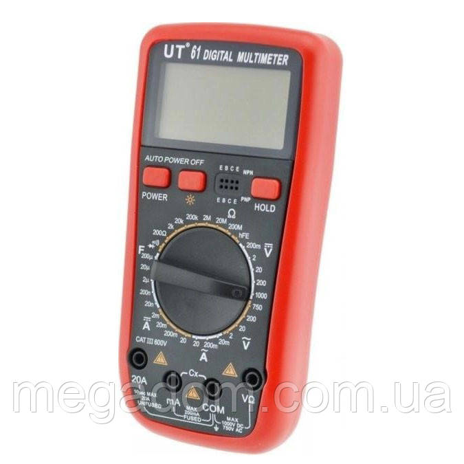 Мультиметр для початківців Digital UT61, Тестер перевірки напруги, XK-474 Мультиметр побутовий