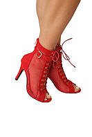 Туфли для Хай-Хиллс красные на высоком каблуке , 36