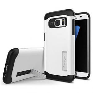 Чохол Spigen Slim Armor для Samsung Galaxy S7 Edge White