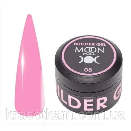 Гель моделювальний MOON FULL Builder Gel No08, 30 мл