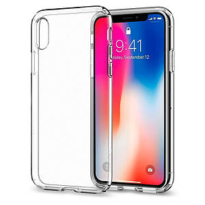 Чохол Spigen Liquid Crystal для iPhone XS/X Crystal Clear (063CS25110)