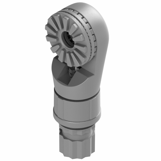 Поворотний адаптер BORIKA FASTen As221 сірий (01.17.013.01.02), фото 1