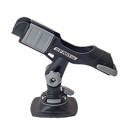 Тримач спінінга BORIKA FASTen HTp213 чорно-сірий з монтажною системою FMp224 для ПВХ (01.03.001.04.01)