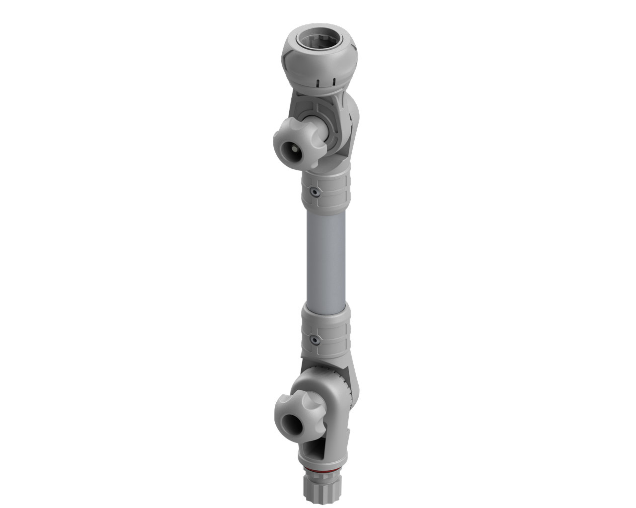 Замок для аксесуарів BORIKA FASTen FEx220 чорно-сірий з подовжувачем L-205 мм (01.01.020.01.04), фото 1
