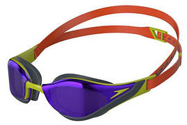 Окуляри для плавання Speedo FASTSKIN PURE FOCUS GOG MIR помаранчевий, фіолетовий Уні OSFM