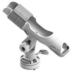 Тримач спінінга BORIKA FASTen HTb213 білий з монтажною системою FMb для кріплення на твердих поверхнях (01.03.001.02.03)