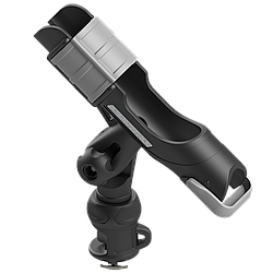 Тримач спінінга BORIKA FASTen HTs213 чорний з замком Fs218 для кріплення зверху на профілі з Т-пазом (01.03.006.01.43)