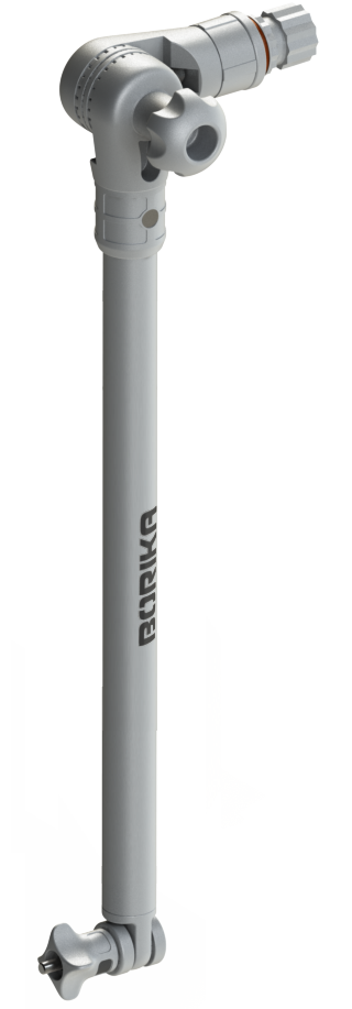 Тримач датчика ехолота (L — 400 мм) для встановлення вздовж борту каяків та belly boats Ft400 сірий BORIKA FASTen, фото 1