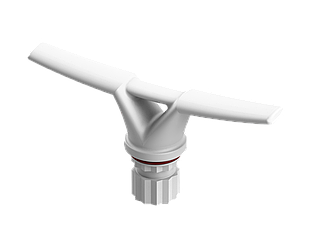 Кнехт швартувальний Fc229 чорний BORIKA FASTen (01.13.001.01.03)