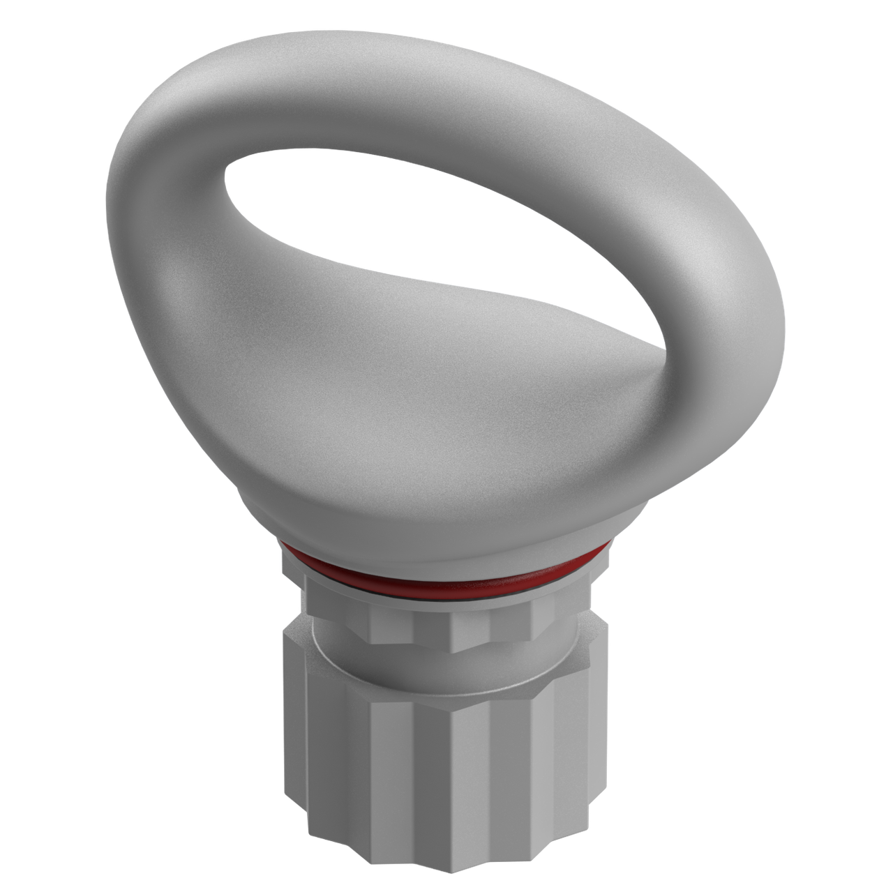 Елліпсне такелажне кільце Rm273 сірий BORIKA FASTen (01.13.003.01.02), фото 1