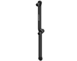 Розкладний подовжувач для аксесуарів (L — 610 мм) із шліцами 27,7° Ex610 чорний BORIKA FASTen (01.14.004.01.06)