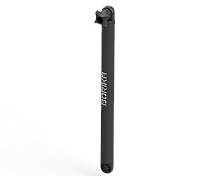 Подовжувач для аксесуарів (L — 304 мм) із шліцами 15° Ex400 чорний BORIKA FASTen (01.14.006.01.06)