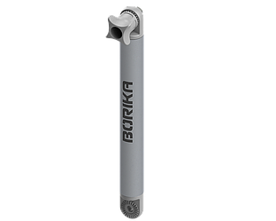 Подовжувач для аксесуарів (L — 154 мм) із шліцами 15° Ex150 сірий BORIKA FASTen (01.14.007.01.05)