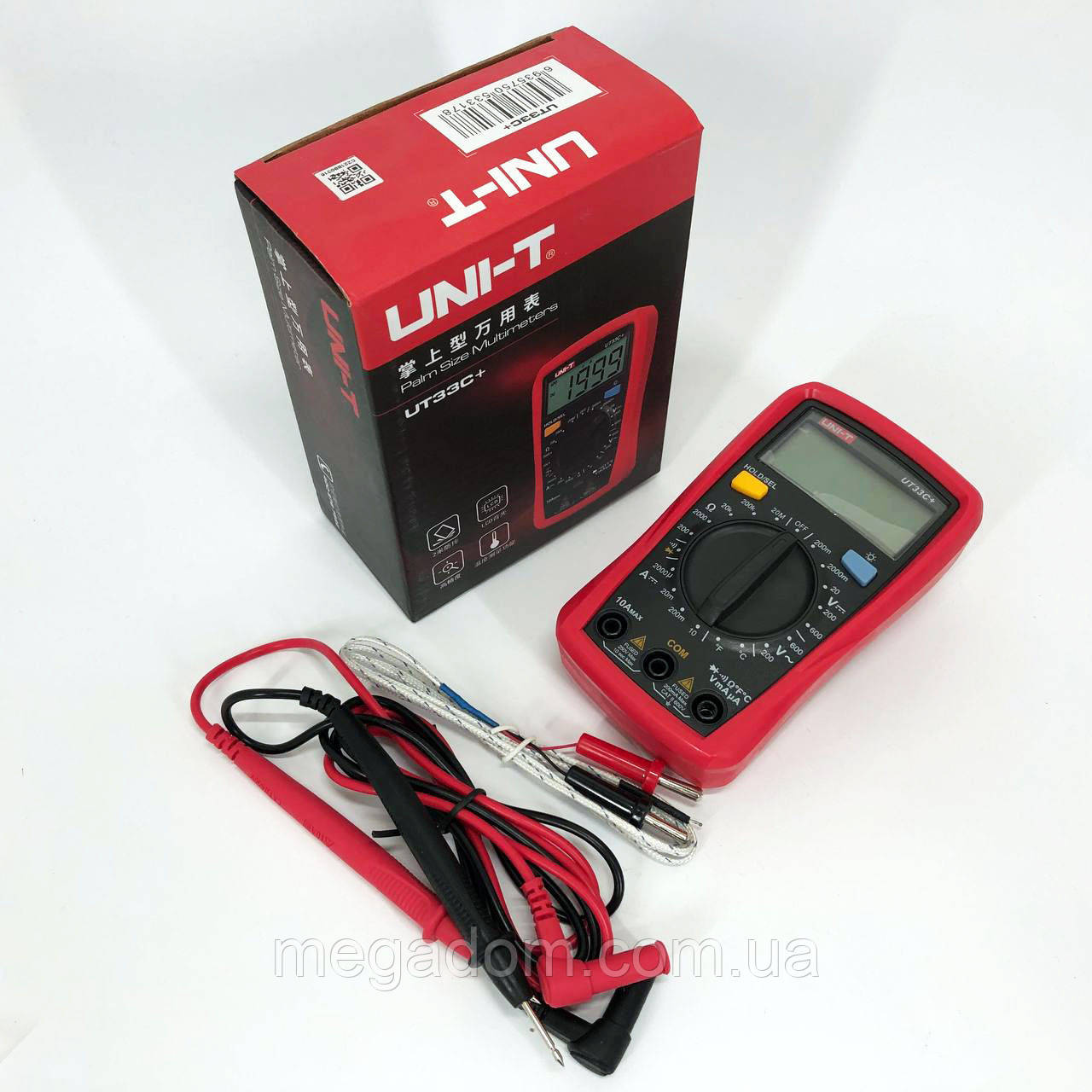 Мультиметри для роботи 33 C+ UT DIGITAL, Хороший мультиметр для дому, Мультиметр QJ-741 тестер вимірювальний