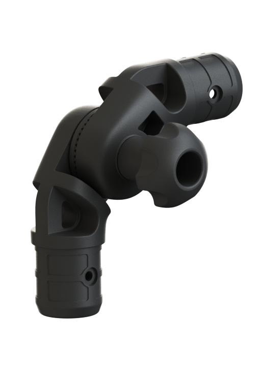 Нахильне з'єднання для труб Ø 22 мм і 32 мм, лівостороннє Tl257 BORIKA FASTen (01.15.007.01.01), фото 1