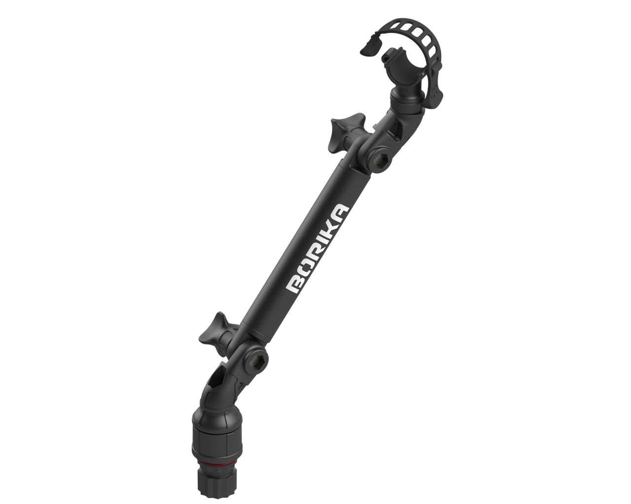 Фіксатор - тримач ноги 25мм електромоторів Minn Kota, MotorGuide ELh150 BORIKA FASTen чорний (01.13.013.01.43), фото 1