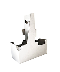 ПС-2 Е БІЛА (25шт/уп)Переноска, тримач для 2-х стаканів НВ