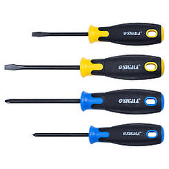 Набір викруток воронованих 4 шт CrV SIGMA (4007651)