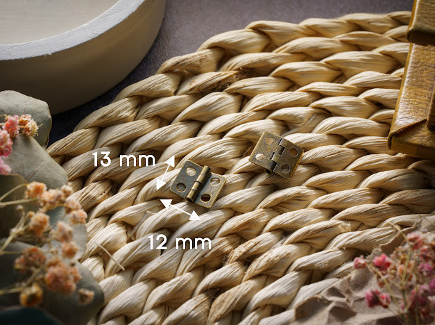 Петля для декупажу. Колір "стара латунь". 12х13мм, фото 1