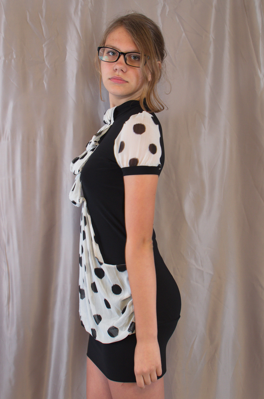 Красивое женское нарядное летнее шифоновое платье-туника - фото 4 - id-p437594281