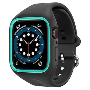 Чохол з ремінцем Caseology Nano Pop для Apple Watch 4/5/6/SE 40mm Prune Charcoal (ACS02085)