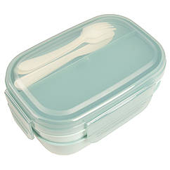 Ланч-бокс потрійний Supretto з приборами