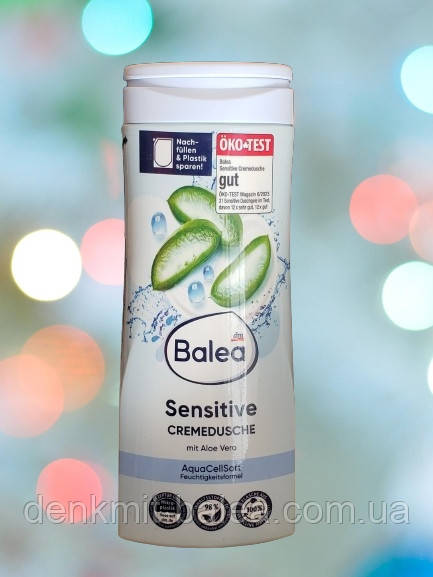 Гель для душу з Алое Вера Balea Sensitive Creme Dusche 300 мл