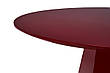 Стіл круглий поліуретановий МДФ TМ-200 Vetro, колір винний, фото 6