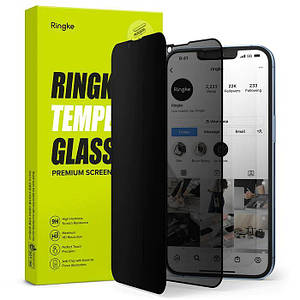 Захисне скло Fusion Full Cover Privacy Tempered Glass до iPhone 13 Pro Max / 14 Plus (G4as081)