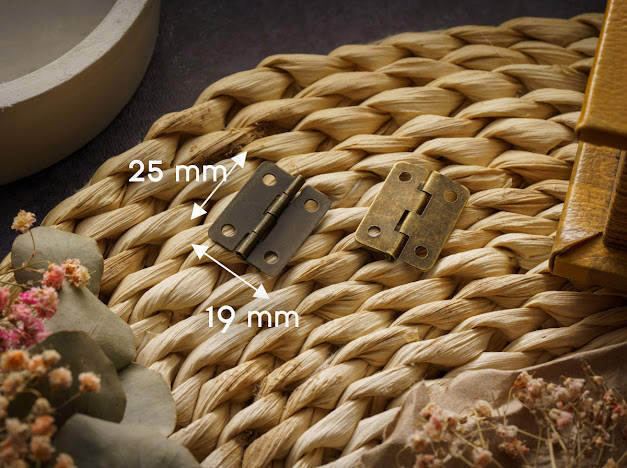 Петля для ікон. Колір "стара латунь". 25х19мм, фото 1