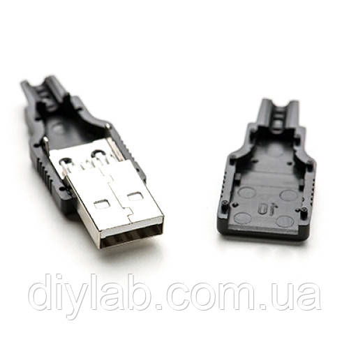 DIY роз'єм USB A штекер