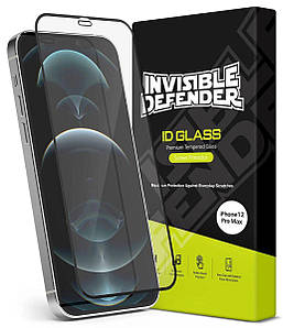Захисне скло Fusion Invisible Defender Full Cover Glass для iPhone 12 Pro Max Black (G7F024)