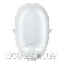 Кліторальний вібростимулятор з повітряними імпульсами Satisfyer Cutie Ghost White, фото 5