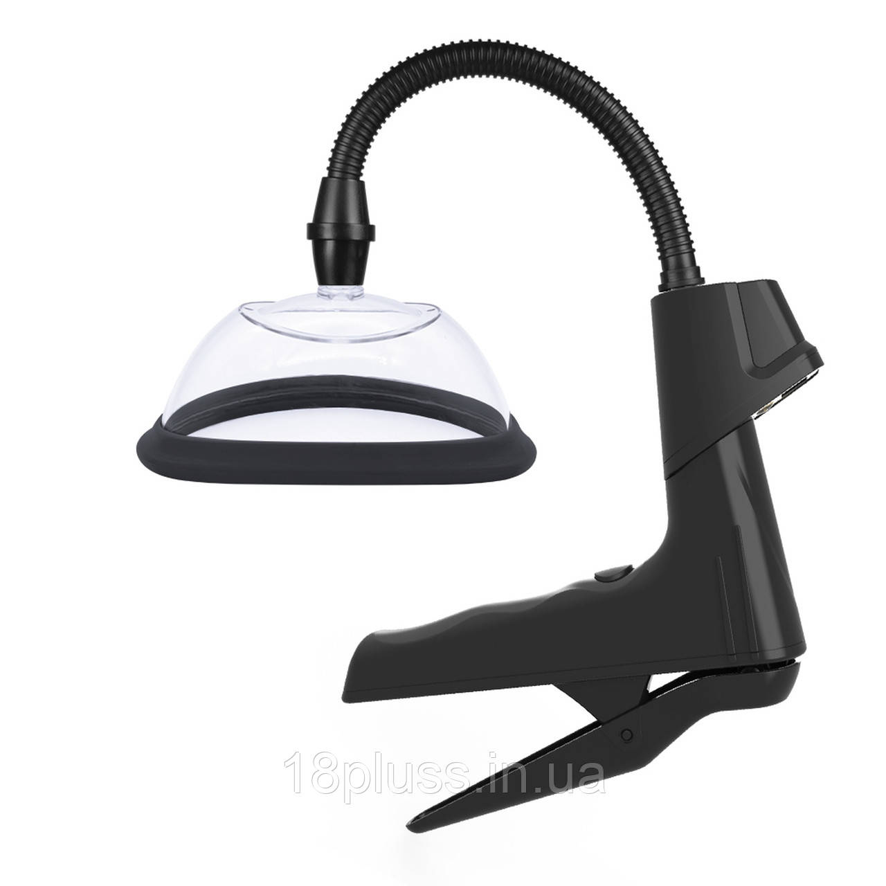 Жіноча вакуумна помпа з цифровим дисплеєм Manual Pussy Pump With Digital Display, фото 1