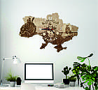 Дерев`янний настінний годинник "Козак", фото 3