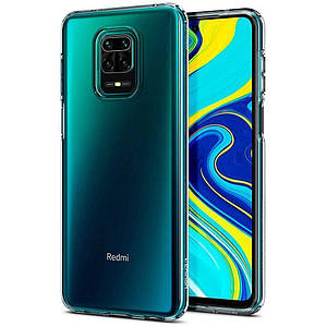 Чохол Spigen Liquid Crystal для Xiaomi Redmi Note 9S / 9 Pro / 9 Pro Max Crystal Clear (ACS01190)