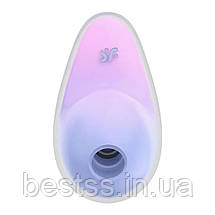 Кліторальний вібростимулятор з повітряними імпульсами Satisfyer Pixie Dust Lila-Pink, фото 3