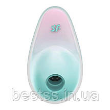 Кліторальний вібростимулятор з повітряними імпульсами Satisfyer Pixie Dust Mint-Pink, фото 3