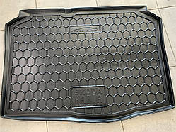 Килимок в багажник SKODA Fabia I (1999-2007) хетчбек AVTO-GUMM пластік+гума