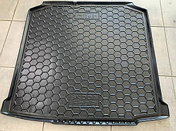 Килимок в багажник SKODA Fabia II з 2007 р. універсал (AVTO-GUMM) пластік+гума