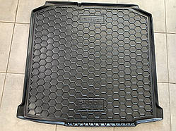 Килимок в багажник SKODA Fabia II з 2007 р. універсал (AVTO-GUMM) пластік+гума
